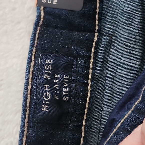 New Lucky Brand High Rise Flare 2 Way Stretch Jeans (Available in Sz 12 - Picture 5 of 10